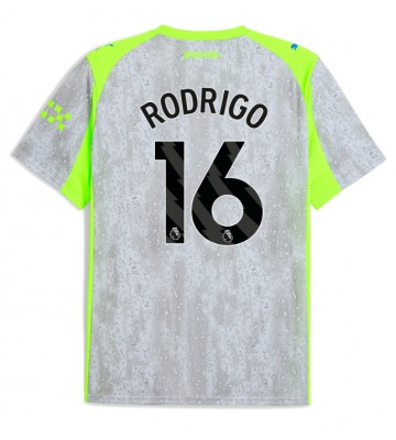 Manchester City Rodri Hernandez #16 Tredjetröja 2025-26 Kortärmad